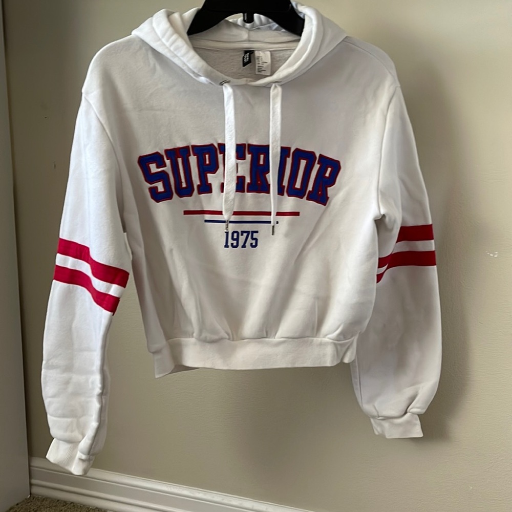 H&M crop hoodie
